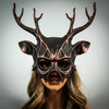 deer antlers mask, It's okay to not be okay, deer headband, black deer, psycho but it's okay, deer antlers, costume horns, cosplay horns, cosplay costumes, cosplay ram horns, jesters horns, cosplayers, comic con costumes, comic con.