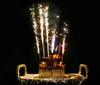GOLD SPARKLING BIRTHDAY CANDLES FOR CAKES, WEDDINGS, BOTTLER SPARKLERS, VIP LOUNGE CANDLES WHOLESALE
