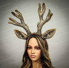 horns headband, ram horns, cosplay horns, deer horns