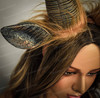 horns headband, ram horns, cosplay horns, deer horns