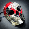 halloween mask, skull masquerade mask, day of the dead skull mask, skull candy mask