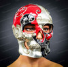halloween mask, skull masquerade mask, day of the dead skull mask, skull candy mask