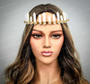 crystal headband, goddess costume, goddess crown, crown headband, crystal crown, greek goddess costume, goddess cosplay, roman princess crown, toga party crown, toga dress, toga costume