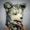 Werewolf wolf mascot masquerade mask, wolf masquerade mask, wolf mask, wolf mascot, wolverine mask. Wolf Over the head mask.