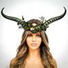 horns headband, ram horns, cosplay horns