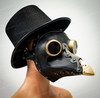 Steampunk Mask, Steampunk covid mask, plague doctor mask, steampunk masquerade mask, 