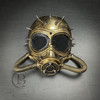 Halloween Steampunk Face Mask Masquerade Cosplay Mask Respirator Gas Mask Gold