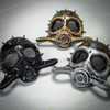 steampunk mask, halloween steampunk mask, steampunk gas mask, steampunk face mask, steampunk covid mask