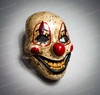 Creepy Clown Face Mask, Halloween Masquerade Mask, Fun Face Mask, Clown Smile Mask, Scary Halloween Mask, Adult Mask, Kids Mask, Creepy Mask