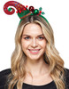 santa hat headband mistletoe