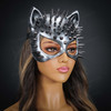 Cat Mask, Cat women mask, animal mask, cat lovers, Halloween mask,