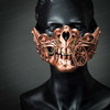 steampunk mask, plague doctor mask, Steampunk covid mask, steampunk gas mask, plague doctor mask, steampunk masquerade mask women men, BDSM face mask, copper mask