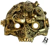 Gold Skull Mask Steampunk Masks Skull Mad Max Respirator Mouth Mask Steampunk Goggles Cosplay Halloween Costume