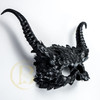 ram horns masquerade mask bird horns mask owl animal mask