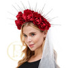 Day of the dead headband, day of the dead headpiece, Day of the dead mask designs, day of the dead mask, day of the dead masquerade masks, day of the dead, day of the dead party masks.