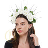 Day of the dead headband, day of the dead headpiece, Day of the dead mask designs, day of the dead mask, day of the dead masquerade masks, day of the dead, day of the dead party masks.
