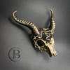 ram skull horns masquerade mask, halloween mask, ram mask, ram horns mask, horns mask, horns headpiece