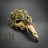 plague doctor mask,  medusa costume mask, ram skull horns masquerade mask, halloween mask, ram mask, ram horns mask, horns mask, horns headpiece