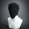 Kanye west mask, over the head mask, haute couture mask, studded mask, kanye west donda, Shang Chi Spike Mask, I like your mask, wedding masquerade mask