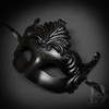 GREEK GOD MASK | ROMAN MASQUERADE MASK BLACK