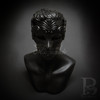 GREEK GOD MASK | ROMAN MASQUERADE MASK BLACK