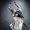 black ram masquerade mask animal skull mask goat skull mask
