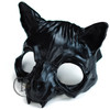 wild animal mask, VIP animal halloween mask, steampunk masquerade mask, fox mask, cat mask, wolf mask, wolverine mask