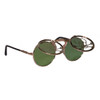 gold skull Steampunk Flip-up Sunglasses for Burning Man Festival Prop Costumes Funk Eyewear