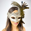 masquerade mask, feather masquerade mask, masquerade ball mask, masquerade mask, gold party mask