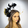 halo fascinator masquerade mask, angel costume, angel costume headband, angel halo headband