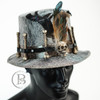 voodoo mask hat burning man costume hat outfit for burning man