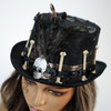 voodoo mask hat burning man costume hat outfit for burning man