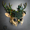 natural beige mask, devil horns, red ram horns mask, long horns halloween ram mask voodoo tribal mask, Women Pagan ritual headdress shamon skull headpiece deer antler skull headpiece ancestral ritual ram horns animal skull mask