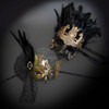 Couple's masquerade masks for masquerade ball. His and her's masquerade masks.