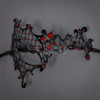 Masquerade Masks for Couples | Phantom Masquerade Masks Gold Red