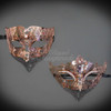 Couple's masquerade masks and matching masquerade masks for prom.