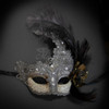 expensive masquerade masks, ELegant masquerade mask with feathers for mask party and Halloween costumes. Masquerade wedding ideas to wear masquerade mask for men and women.