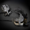 Best masquerade masks for men and women. Couple's masquerade masks for masquerade ball. His and her's masquerade masks.