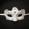 White Lace Masquerade Mask