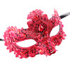 Lace Mask |  Princess Lace Masquerade Mask Red