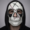 Day of the Dead Mask | Dia de los Muertos Sugar Skull Costume Mask