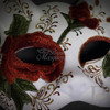 Gatto Cat Day of the Dead Mask | Dia de los Muertos Masquerade Mask M39469