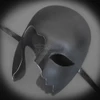 one eye full face mask, skull mask, black mask, blank black mask, full face mask