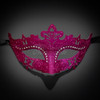 Classic Masquerade Mask Pink M7105A