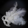 Feather Masquerade Party Mask M6149F