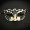 Silver Party Masquerade Mask, Venetian Masquerade Masks, Mardi Gras Masquerade Ball Mask, Prom Mask