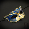 Blue Party Masquerade Mask, Venetian Masquerade Masks, Mardi Gras Masquerade Ball Mask, Prom Mask