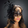 masquerade masks, black masquerade masks, feather masquerade masks, masquerade wedding, wedding masquerade, feather mask, best masquerade masks, best seller masquerade masks, mardi gras mask, carnival mask.