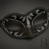 Black Silver party masks, masquerade masks, masquerade mask, masquerade masks for prom,  Venetian masquerade ball mask