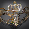 Princess Crown Masquerade Mask M7165G